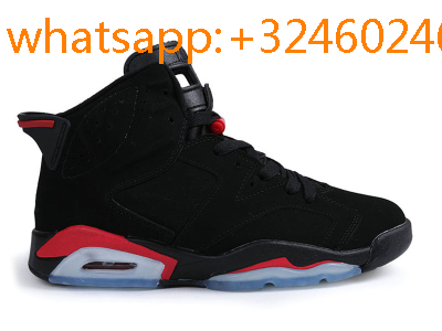 jordan retro 6 noir et rouge