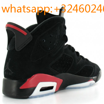 jordan 6 rouge et noir