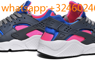 huarache rose bleu